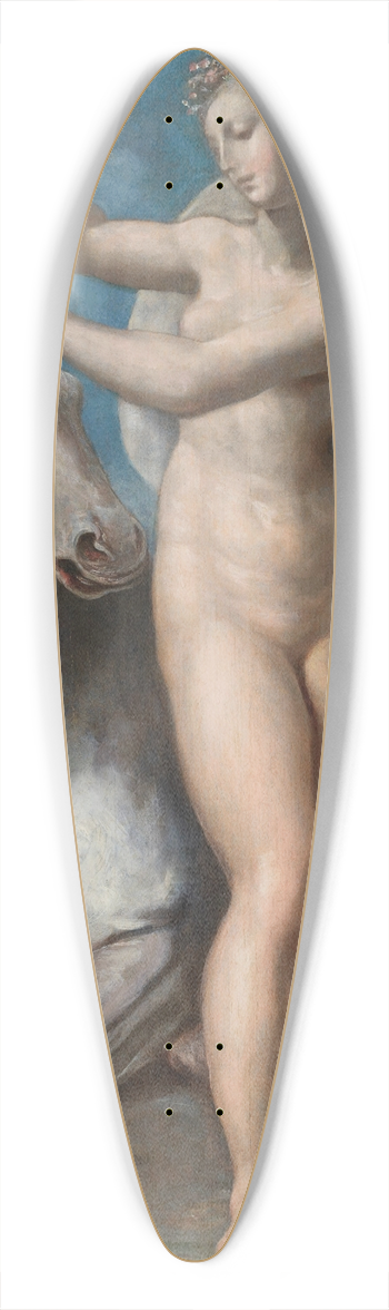 Parmigianino - Saturn and Philyra 39.3 inch art pintail longboard deck