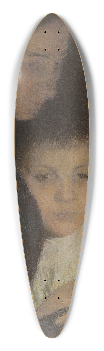 Pascal-Adolphe-Jean Dagnan-Bouveret - Femme et enfant 39.3 inch art pintail longboard deck