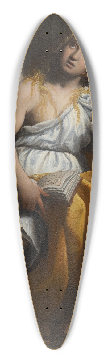 Pasquale Ottino - Mary Magdalen 39.3 inch art pintail longboard deck