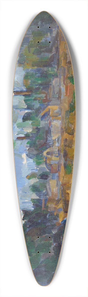 Paul Czanne - Riverside 39.3 inch art pintail longboard deck