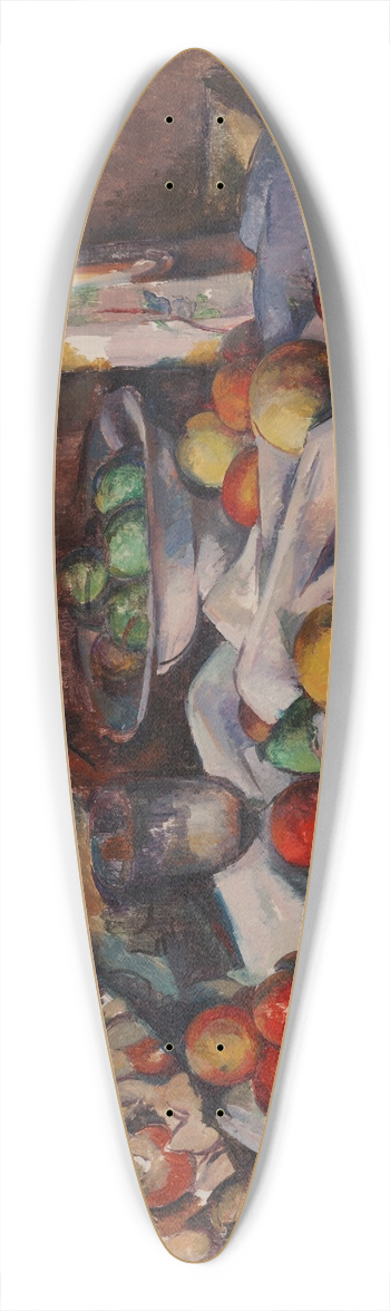 Paul Czanne - Still Life with Apples 39.3 inch art pintail longboard deck