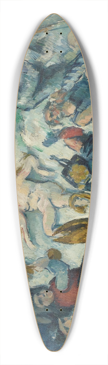 Paul Czanne - The Eternal Feminine 39.3 inch art pintail longboard deck