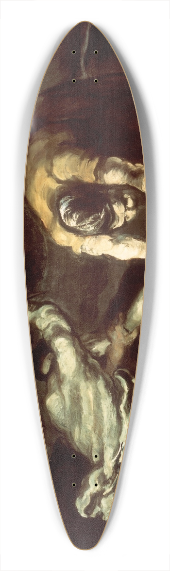 Paul Czanne - The Murder 39.3 inch art pintail longboard deck