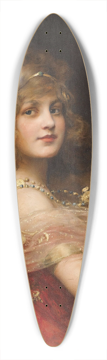 Paul De La Boulaye - Salome 39.3 inch art pintail longboard deck