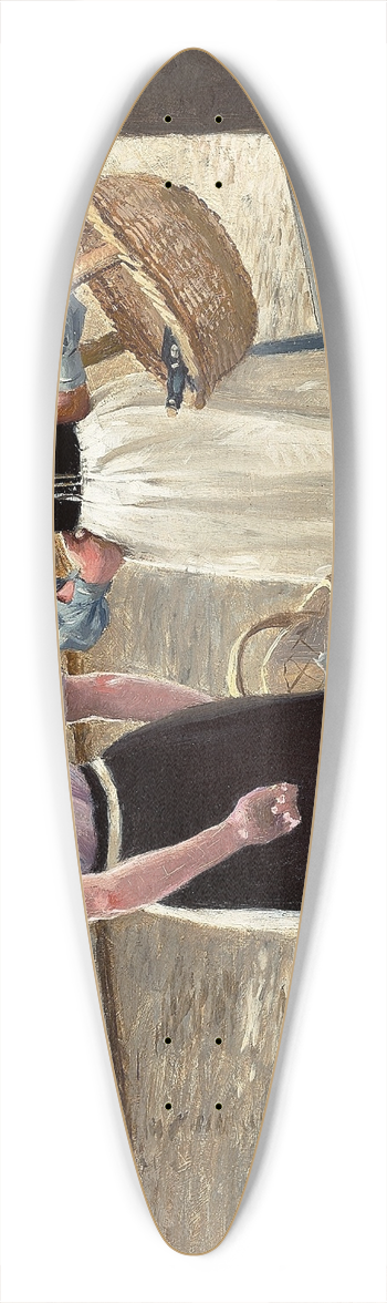 Paul Fischer - En lille passiar 39.3 inch art pintail longboard deck