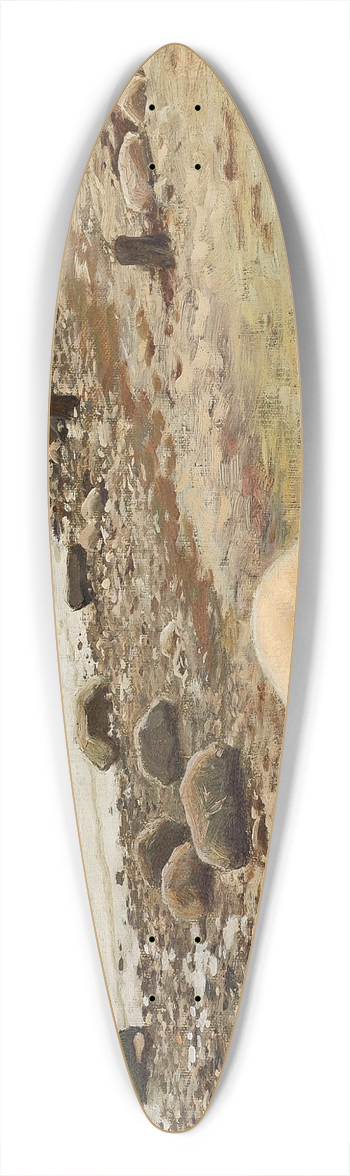 Paul Fischer - Vraget 39.3 inch art pintail longboard deck