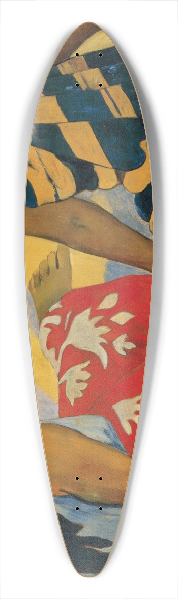 Paul Gauguin - Parau Api. What News 39.3 inch art pintail longboard deck