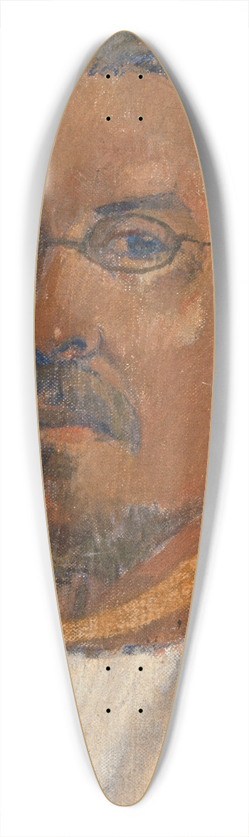 Paul Gauguin - Self-Portrait 39.3 inch art pintail longboard deck