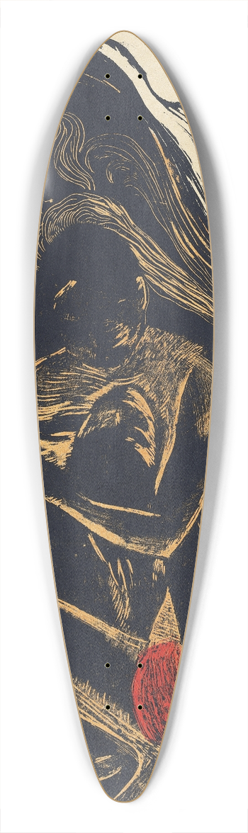 Paul Gauguin - Te Faruru (They are Making Love Here) 39.3 inch art pintail longboard deck