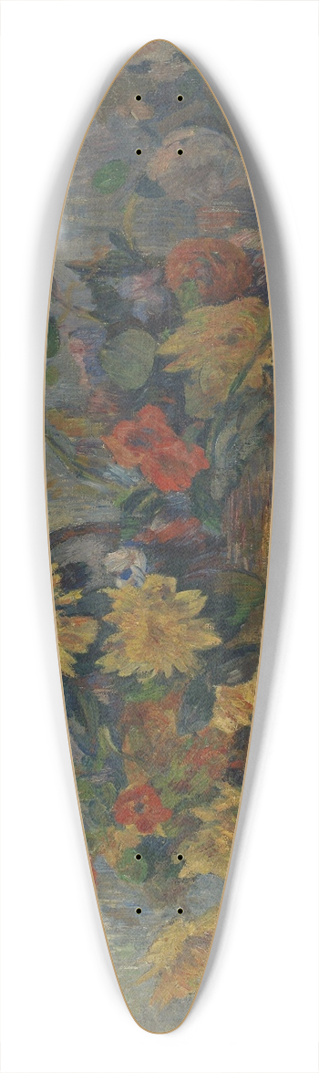 Paul Gaugui - Untitled 39.3 inch art pintail longboard deck