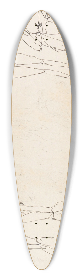 Paul Klee - Angebot 39.3 inch art pintail longboard deck