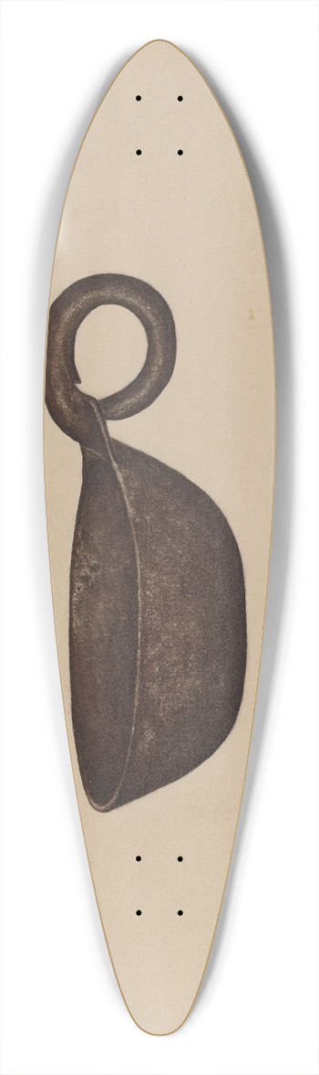 Paul Poffinbarger - Drinking Cup 39.3 inch art pintail longboard deck