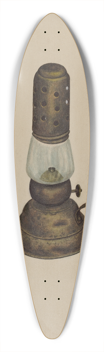 Paul Poffinbarger - Lamp 39.3 inch art pintail longboard deck