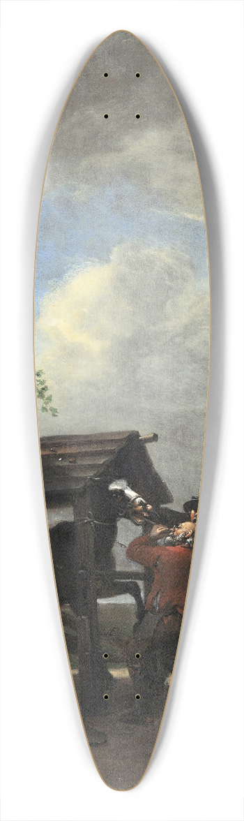 Paulus Potter - A Farriers Shop 39.3 inch art pintail longboard deck