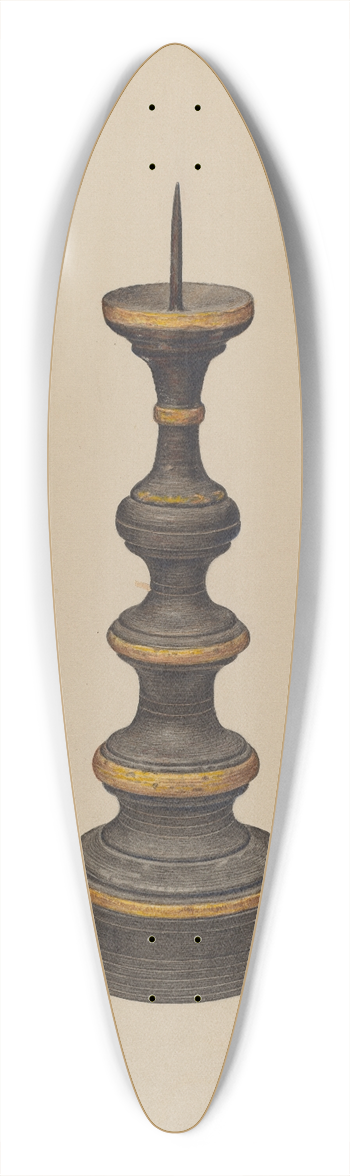 Paul Ward - Candlestick 39.3 inch art pintail longboard deck