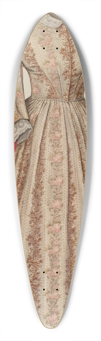 Paul Ward - Dress 39.3 inch art pintail longboard deck