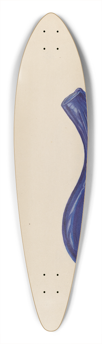 Paul Ward - Scent Bottle 39.3 inch art pintail longboard deck