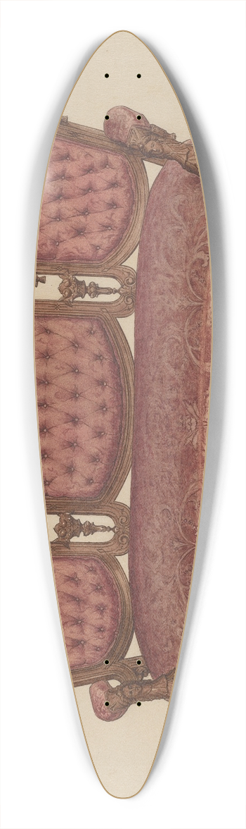 Paul Ward - Sofa 39.3 inch art pintail longboard deck