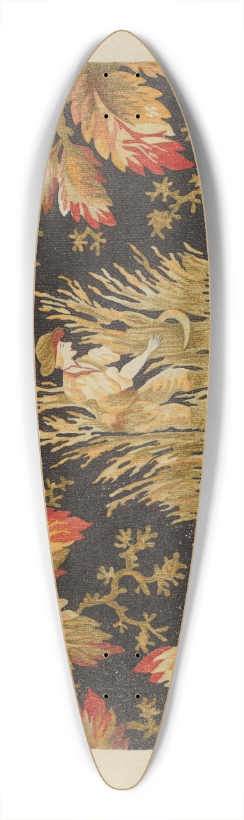 Pearl Gibbo - Tapestry 39.3 inch art pintail longboard deck