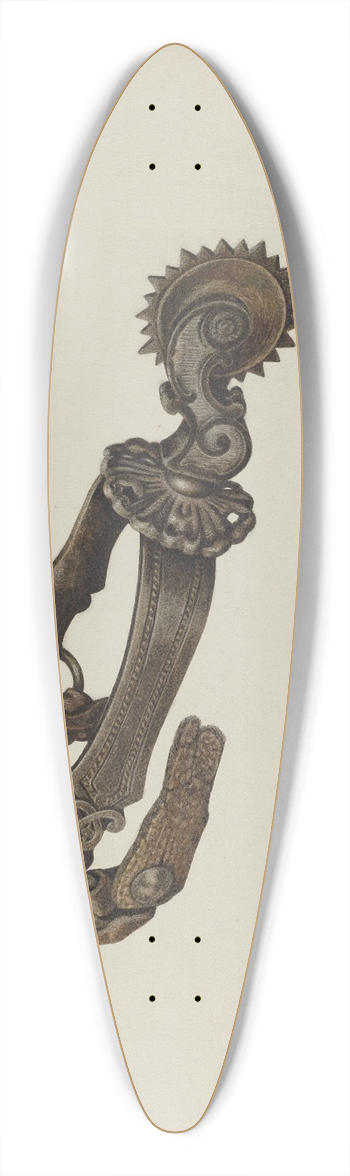 Pearl Torell - Spur 39.3 inch art pintail longboard deck