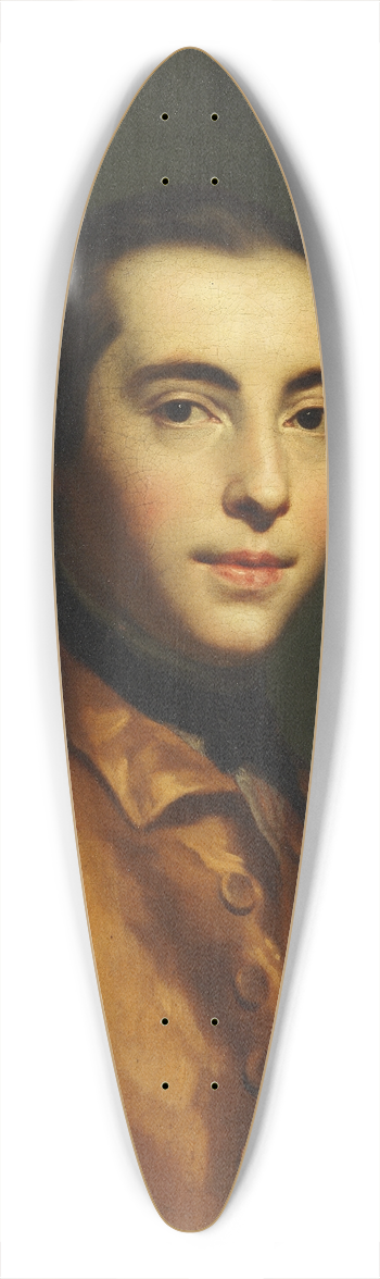 Peder Als - Portrt af Anton Raphael Mengs 39.3 inch art pintail longboard deck