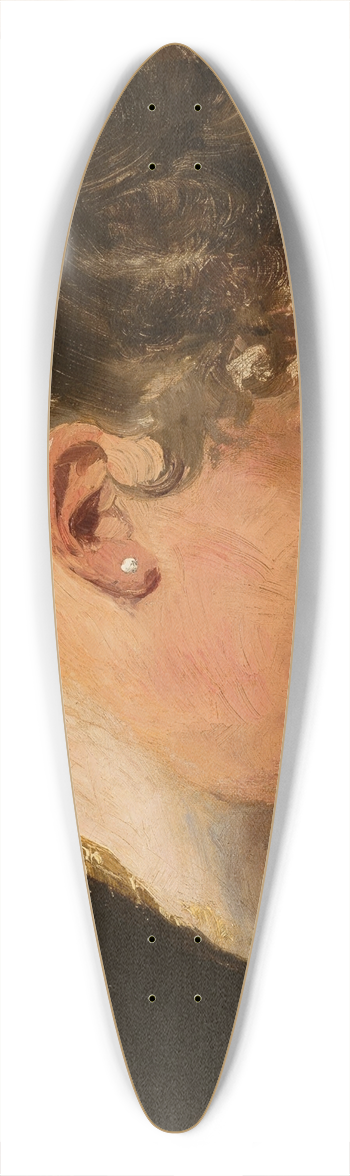 Peder Severin Kryer - Beatrice Diderichsen 39.3 inch art pintail longboard deck