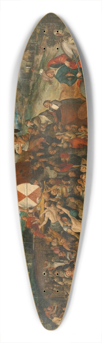 Peeter Baltens - Saint Martins Day 39.3 inch art pintail longboard deck