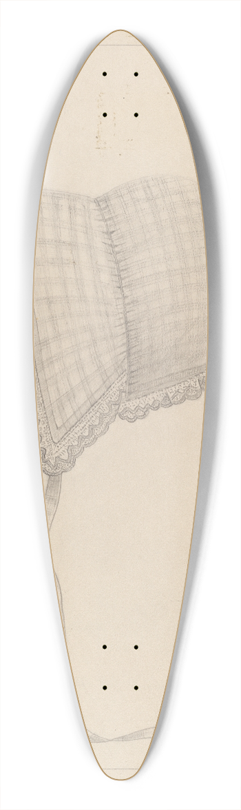 Percival Jenner - Cap 39.3 inch art pintail longboard deck