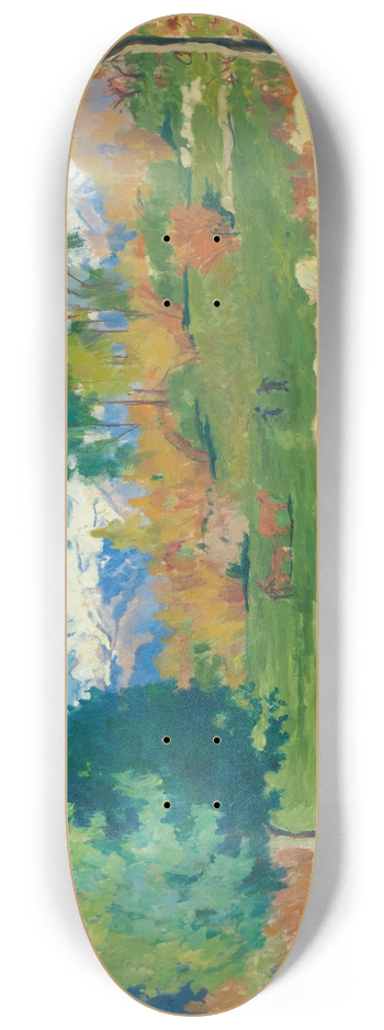Giovanni Giacometti - Autumnal Landscape 8.25 inch art skate deck