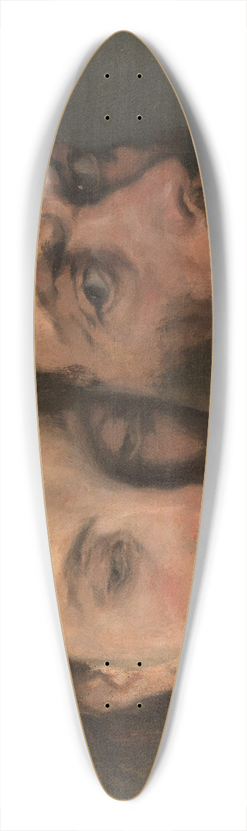 Pericles Pantazis - Sulking 39.3 inch art pintail longboard deck