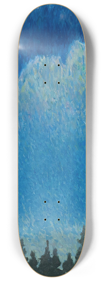 Giovanni Giacometti - Mondschein 8.25 inch art skate deck