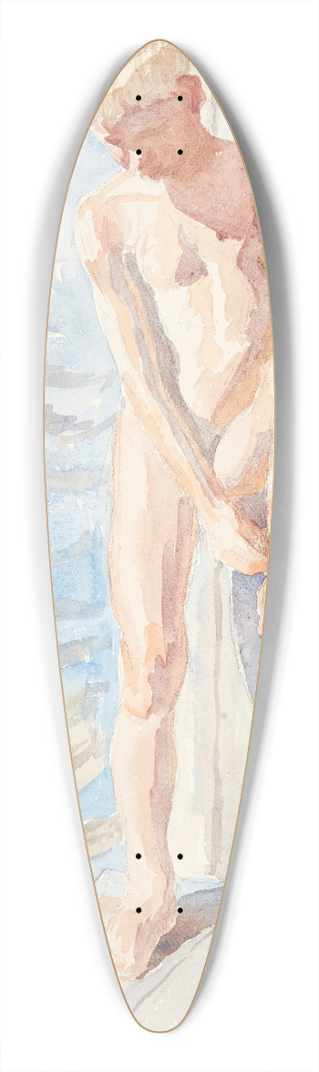 Peter Hansen - Dreng efter badet 39.3 inch art pintail longboard deck