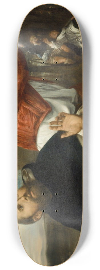 Giovanni Girolamo Savoldo - The Death of St. Peter Martyr 8.25 inch art skate deck