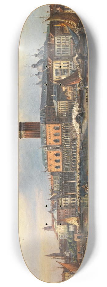 Giovanni Grubacs - Palazzo Ducale 8.25 inch art skate deck