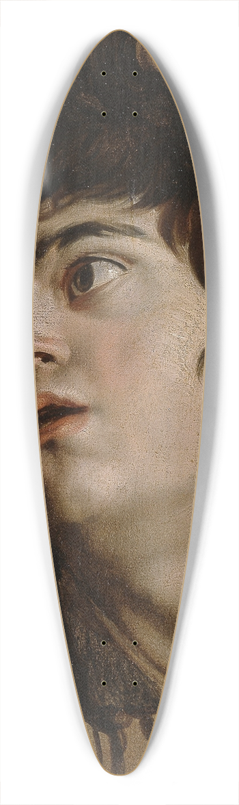Peter Paul Rubens - Head of a Young Man 39.3 inch art pintail longboard deck
