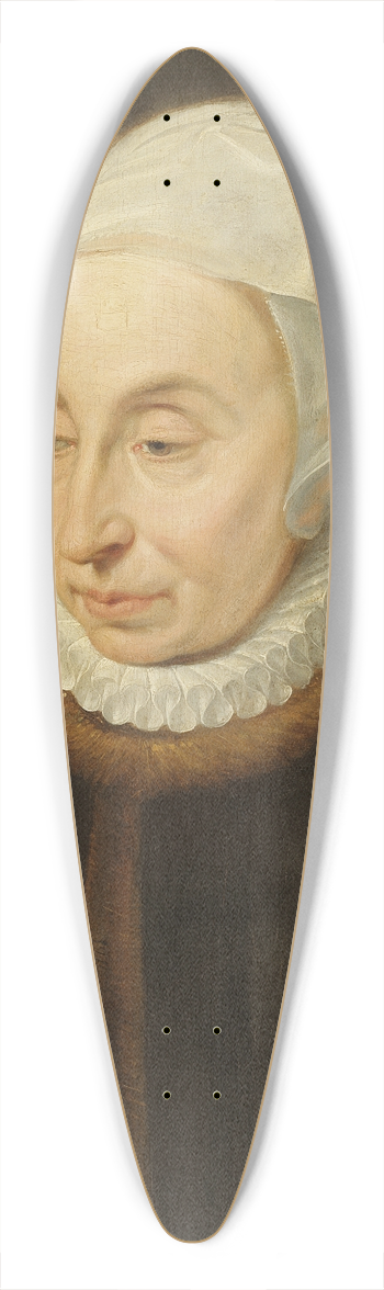 Peter Paul Rubens - Portret van Adriana Gras 39.3 inch art pintail longboard deck