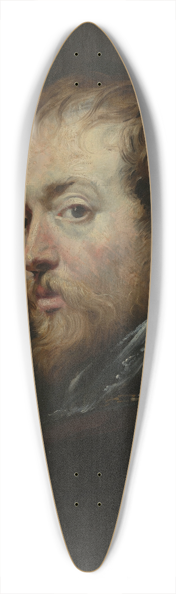 Peter Paul Rubens - The Painter Peter Paul Rubens 39.3 inch art pintail longboard deck