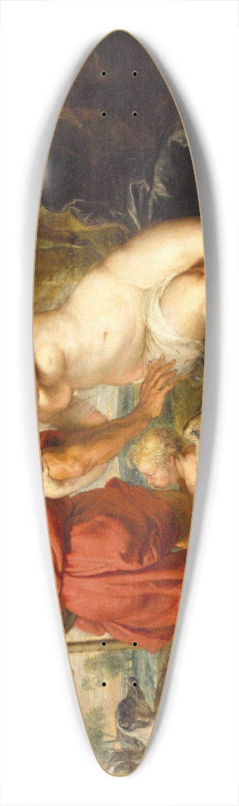 Peter Paul Rubens - Venus and Adonis 39.3 inch art pintail longboard deck