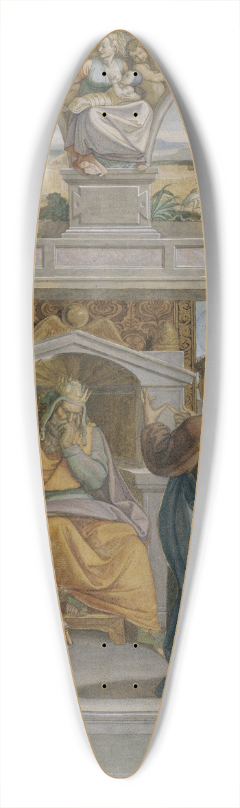 Peter von Cornelius - Joseph interpreting Pharaohs dreams 39.3 inch art pintail longboard deck