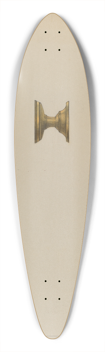 Philip Johnson - Drawer Pull 39.3 inch art pintail longboard deck