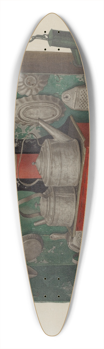 Philip Johnson - Toy Kitchen 39.3 inch art pintail longboard deck