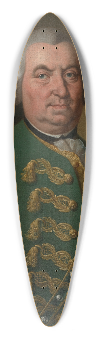 Philipp Heinrich Kisling - Bildnis des Vaters des Knstlers 39.3 inch art pintail longboard deck