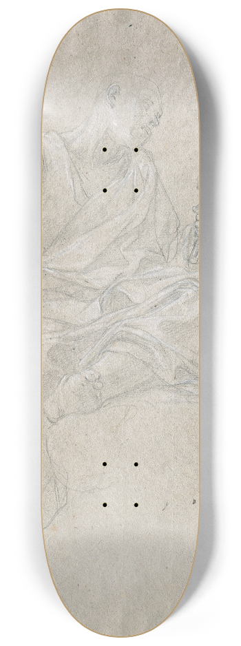 Giovanni Odazzi - Study for the Apostle Peter 8.25 inch art skate deck