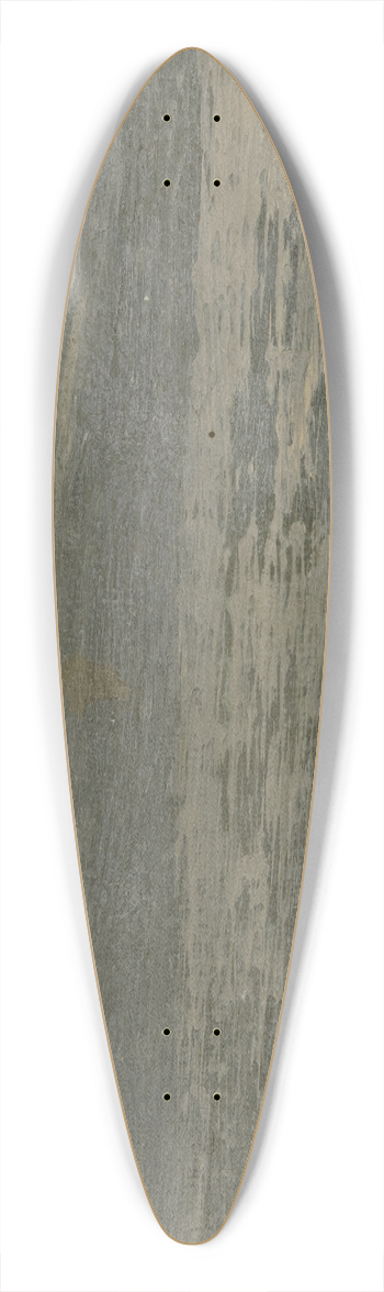 Philipp Rumpf - Sheet of ice 39.3 inch art pintail longboard deck