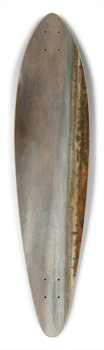 Philips Koninck - Panoramic Landscape with a Village 39.3 inch art pintail longboard deck