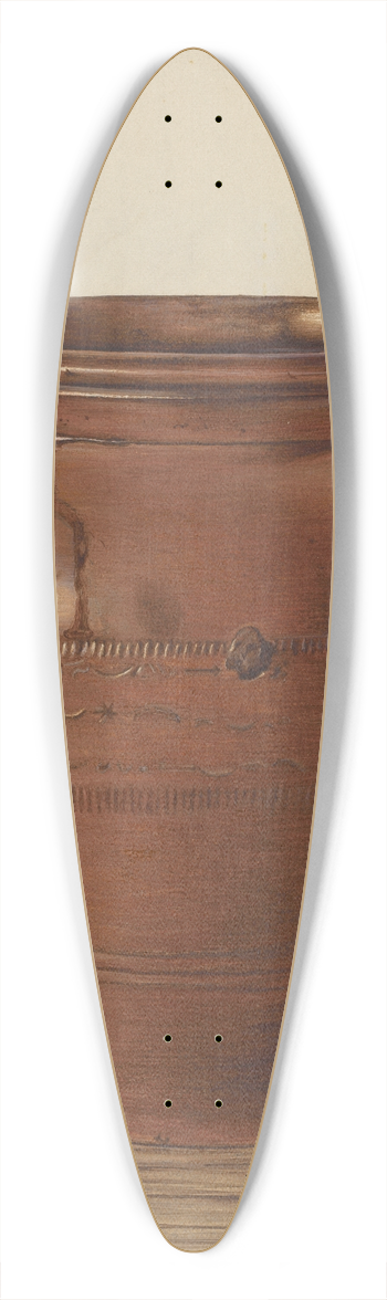 Philip Smith - Two Handled Jar  Stoneware 39.3 inch art pintail longboard deck