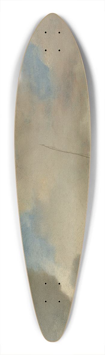 Philips Wouwerman - Dune Landscape with a Signal Post 39.3 inch art pintail longboard deck
