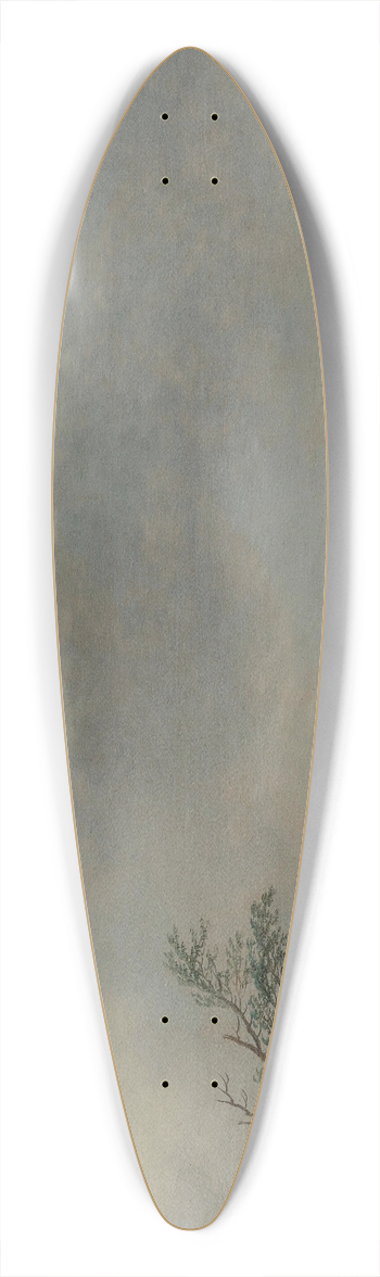 Philips Wouwerman - Dune Landscape With Figures 39.3 inch art pintail longboard deck