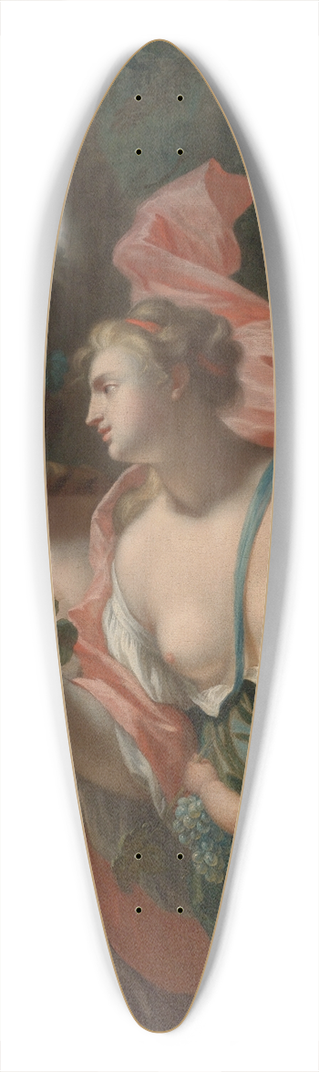Philip van Dijk - Venus And Bacchus 39.3 inch art pintail longboard deck