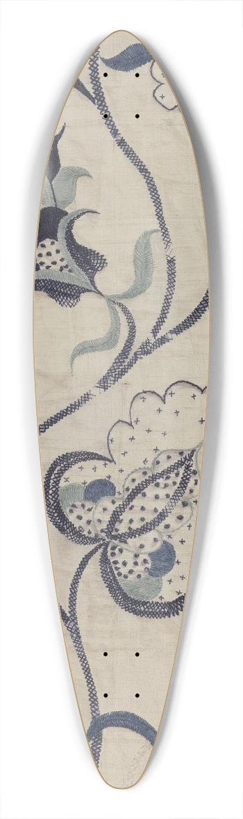 Phyllis Dorr - Bedspread 39.3 inch art pintail longboard deck